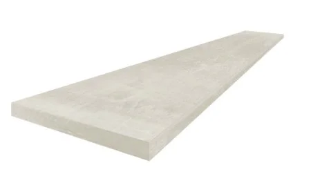 Керамогранит Coliseum Экспо Уайт Ступень угловая левая (Натуральный, 33х60) в Чебоксарах