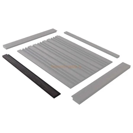 Финишный молдинг LF124A BR395K правый декорированный (42х12х2700мм) в Чебоксарах