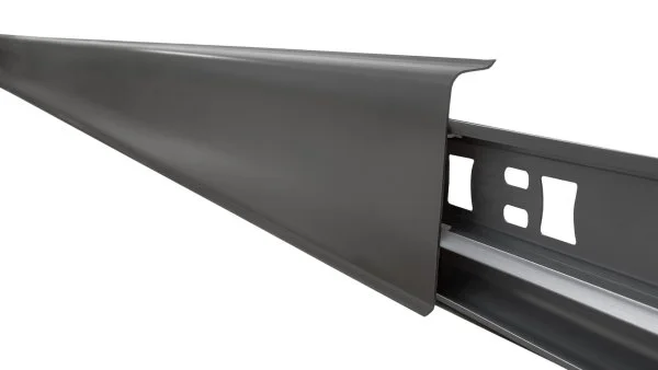 Плинтус пластиковый Arbiton INDO70 220 Чёрный матовый 2.5 м в Чебоксарах