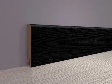 Плинтус MDF Bonkeel 24033 Чёрное Дерево (80х16х2400 мм) в Чебоксарах
