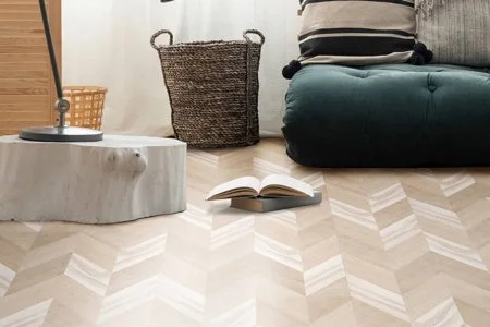 Пробковое покрытие CorkStyle Chevron Creme в Чебоксарах