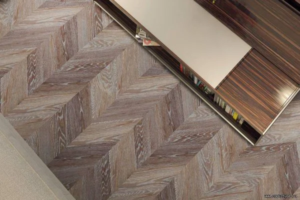 Пробковое покрытие CorkStyle Chevron Brown (1235*305*6 мм) HC в Чебоксарах