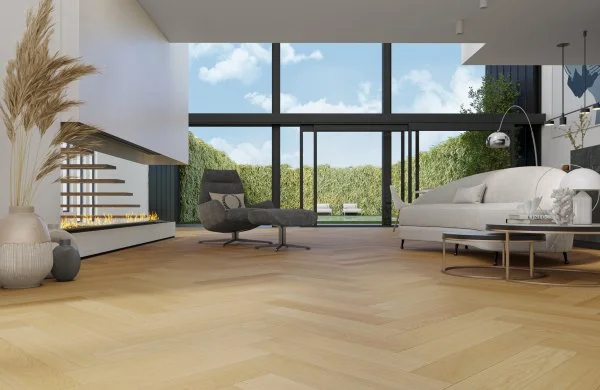 Паркетная доска Quartz Parquet Английская Ёлка Дуб Тоскана 33-407 в Чебоксарах