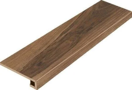 Керамогранит Italon Мезон Волнат ступень угловая правая 330*1200 в Чебоксарах