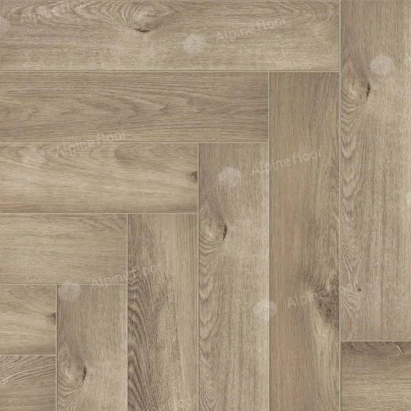 Кварц-виниловая плитка Alpine Floor Parquet Дуб Натуральный Отбеленный ЕСО 16-5 2.5 мм. 43 класс в Чебоксарах