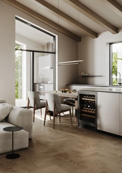 Паркетная доска Quartz Parquet Штучный паркет Дуб Муссон 44-1258-02 в Чебоксарах