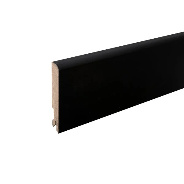 Плинтус MDF Bonkeel 24032 Чёрный Софт (100х16х2400 мм) в Чебоксарах