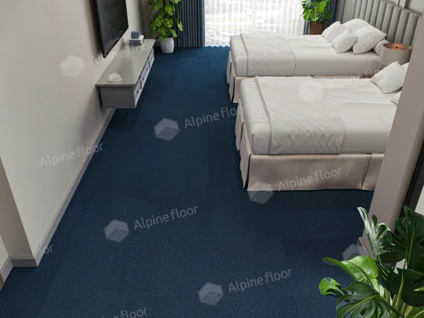 Ковровая плитка Alpine Floor Huron 402-5 Ниагара в Чебоксарах