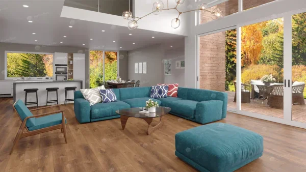 Кварц-виниловая плитка Alpine Floor Premium XL Дуб Насыщенный ЕСО 7-7, 8 мм. 43 класс в Чебоксарах