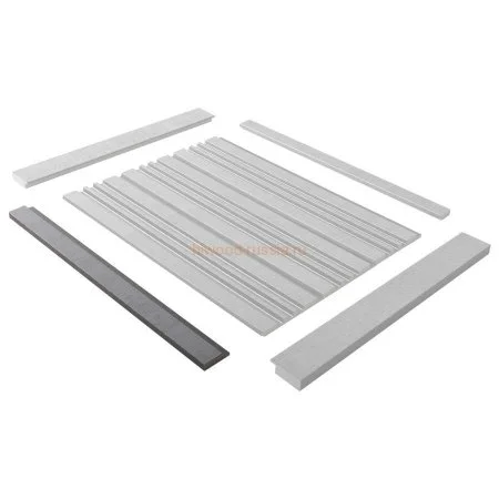 Финишный молдинг LF124A S339S правый декорированный (42х12х2700мм) в Чебоксарах