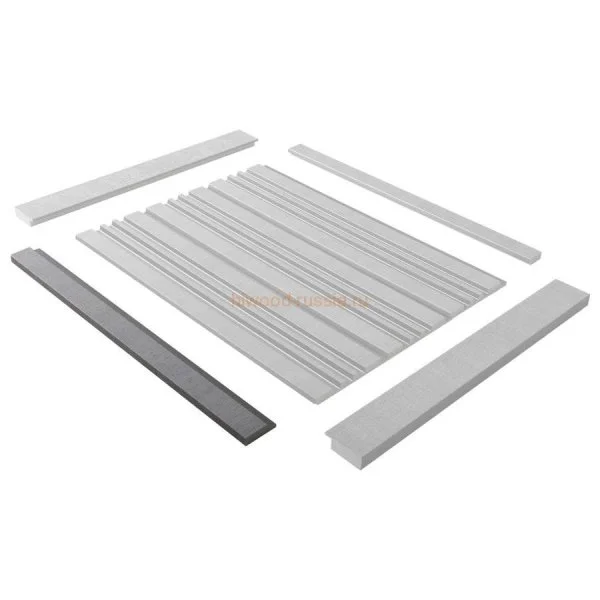 Финишный молдинг LF124A S339S правый декорированный (42х12х2700мм) в Чебоксарах