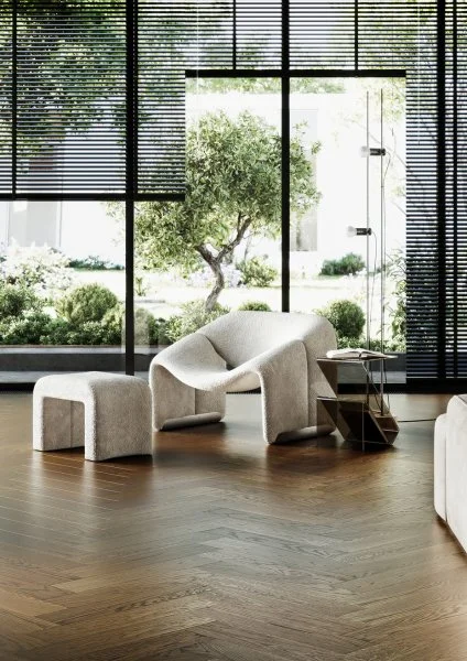 Паркетная доска Quartz Parquet Английская Ёлка Дуб Рустикальный 33-410 в Чебоксарах