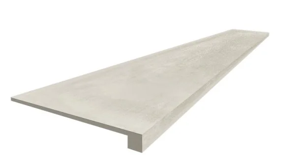 Керамогранит Coliseum Экспо Уайт Ступень фронтальная (Натуральный, 33х60) в Чебоксарах