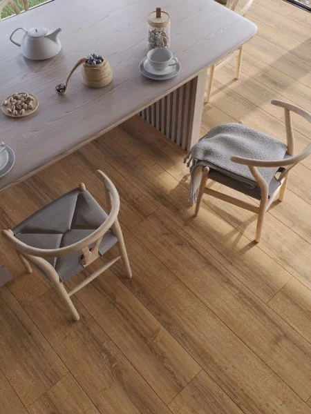 Ламинат Egger PRO 8/33 4V Large Aqua+ Дуб Шерман коньяк коричневый EPL184 в Чебоксарах