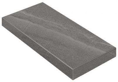 Керамогранит Italon Контемпора Карбон 33x120 ступень угловая правая в #REGION_NAME_DECLINE_PP#