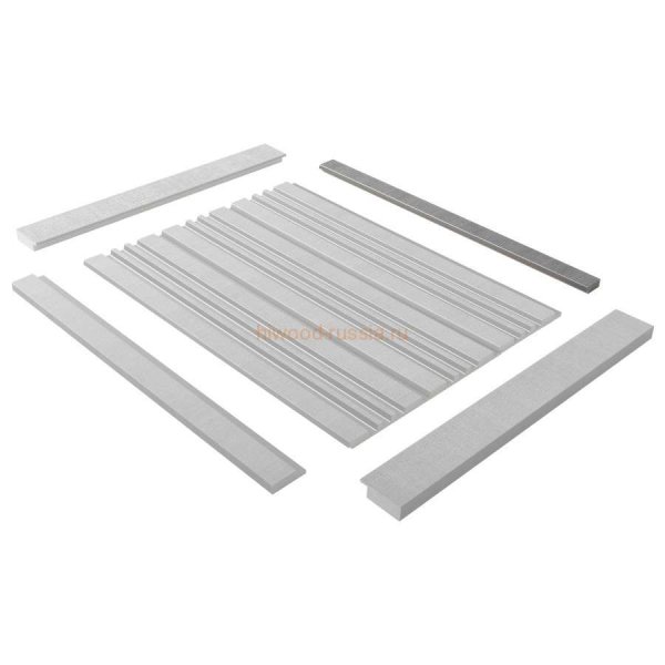 Финишный молдинг LF124B S339S левый декорированный (31х12х2700мм) в #REGION_NAME_DECLINE_PP#